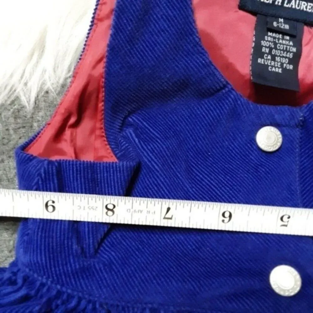Ralph Lauren Baby Corduroy 6-12M Dress